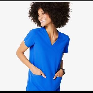 Figs Catarina™ l Scrub Top in Royal Blue Size M
